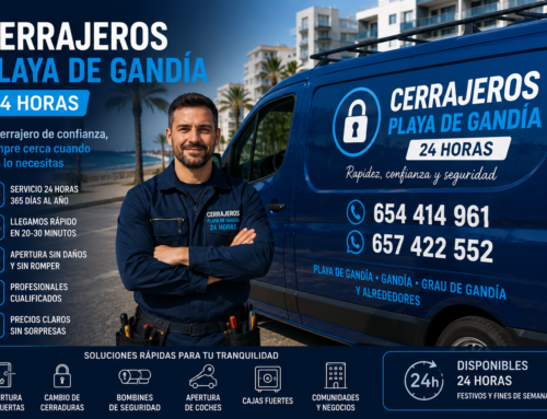 Cerrajeros Playa de Gandia 24 horas